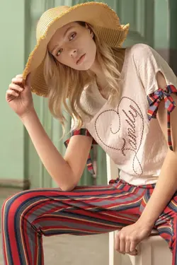 لباس راحتی پارچه جاکار پانیه زنانه برند IBIZA کد 1648392849