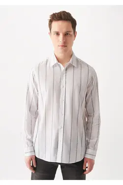 پیراهن برش سبز برند Mavi کد 1648909631