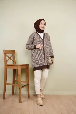 بافتنی طرح زیگ زاگ برند Kamil Keskin کد 1648856959