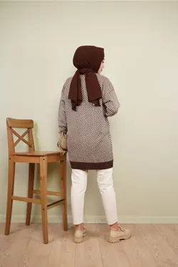 بافتنی طرح زیگ زاگ برند Kamil Keskin کد 1648856959