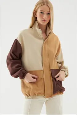 کت کمر کشی گاباردین برند yagmurberen کد 1648856766