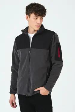 بافتنی نرم پلار طوسی مردانه برند Giymoda کد 1648976183