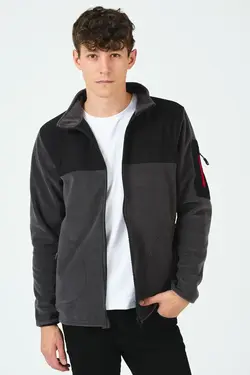 بافتنی نرم پلار طوسی مردانه برند Giymoda کد 1648976183