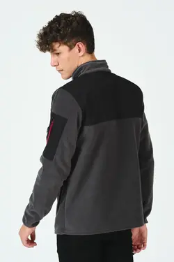 بافتنی نرم پلار طوسی مردانه برند Giymoda کد 1648976183