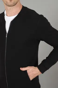 بافتنی مشکی مردانه برند Figo کد 1648977187