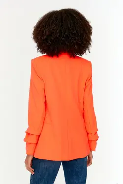 کت ساده نارنجی برند TRENDYOLMİLLA کد 1648971728