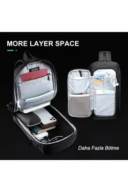 جدید ضربدری چند ضد آب Usb کیف برند OZUKO کد 1649111048