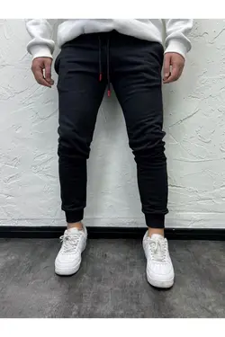 شلوار راحتی پاچه لوله تفنگی جیب دار لاستیک مردانه برند İnsane Minds کد 1649062988