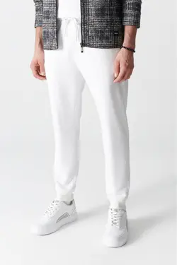 شلوار راحتی سفید مردانه برند Avva کد 1649062869