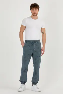 شلوار راحتی نوشته چاپی کشی پاچه برند Shootpower کد 1649187931