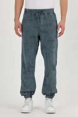 شلوار راحتی نوشته چاپی کشی پاچه برند Shootpower کد 1649187931