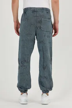 شلوار راحتی نوشته چاپی کشی پاچه برند Shootpower کد 1649187931