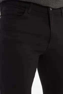شلوار جین اسلیم فیت مردانه مشکی برند TRENDYOL MAN کد 1649173618
