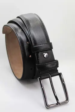 کمربند چرم پیراهن دوخت 100100% اصل مشکی کلاسیک مردانه برند GAYIŞ کد 1649159166