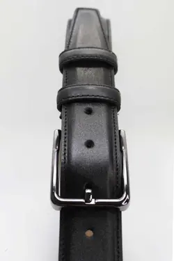 کمربند چرم پیراهن دوخت 100100% اصل مشکی کلاسیک مردانه برند GAYIŞ کد 1649159166