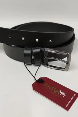 کمربند چرم مشکی 3cm برند KASVA DERİ کد 1649158526