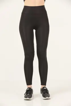 تایت اسپرت کمربند دار پارچه دور کمر بلند کلفت مشکی نوعی برند LİNATEX کد 1649154670