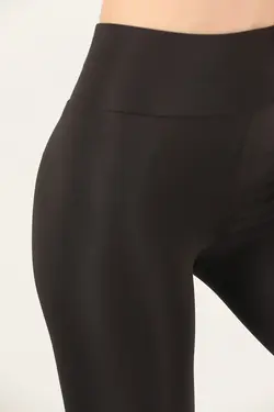 تایت اسپرت کمربند دار پارچه دور کمر بلند کلفت مشکی نوعی برند LİNATEX کد 1649154670