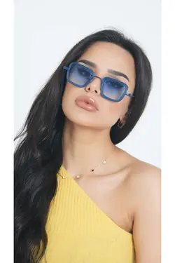 عینک مستطیلی آبی برند Angel Eyes کد 1649136027