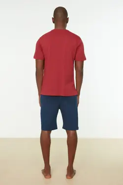 لباس راحتی بافتنی متناسب مردانه زرشکی برند TRENDYOL MAN کد 1649118558