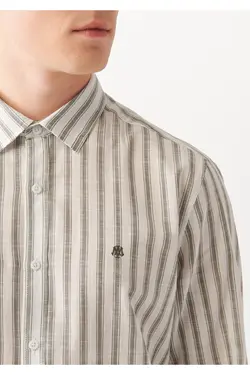 پیراهن اسلیم فیت مشکی برند Mavi کد 1649067312