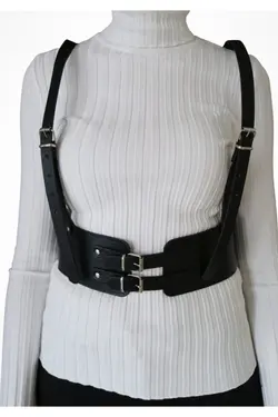 کرست کمربند دار 5789مشکی بند‎دار برند DEVOR Giyim کد 1649346390