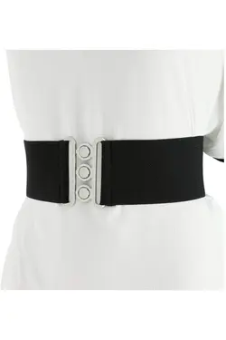 کمر پیراهن کمربند سیاه کرست دور زنانه پلاستیکی برند Beltingo کد 1649345888