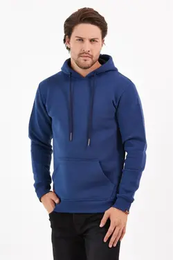 سوییشرت کلاهدار جیب دار رنگ برند MAXIMILLIAN کد 1649310462