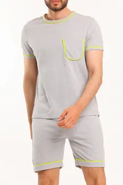ست ورزشی شلوارک تیشرت مردانه برند Es&amp;Me کد 1649296503