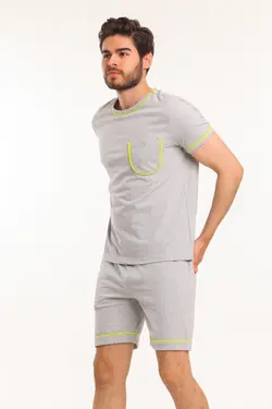 ست ورزشی شلوارک تیشرت مردانه برند Es&amp;Me کد 1649296503