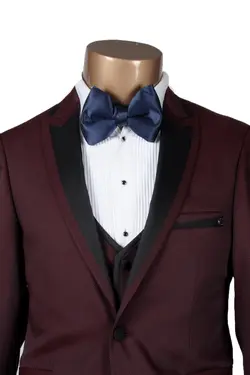 پاپیون ساده آبی برند MASERTO کد 1649292670