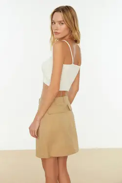 ست بافتنی طرح‎دار شیری برند TRENDYOLMİLLA کد 1649289187