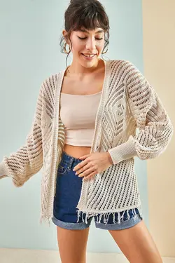 بافتنی طرح‎دار زنانه برند Bianco Lucci کد 1649288728