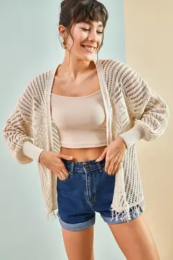 بافتنی طرح‎دار زنانه برند Bianco Lucci کد 1649288728