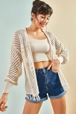 بافتنی طرح‎دار زنانه برند Bianco Lucci کد 1649288728