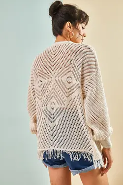 بافتنی طرح‎دار زنانه برند Bianco Lucci کد 1649288728