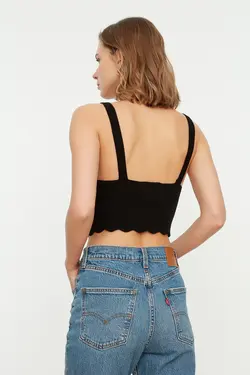 ست بافتنی بلوز- بافت مشکی برند TRENDYOLMİLLA کد 1649290388