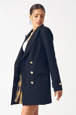 کت مشکی برند Vera کد 1649289673