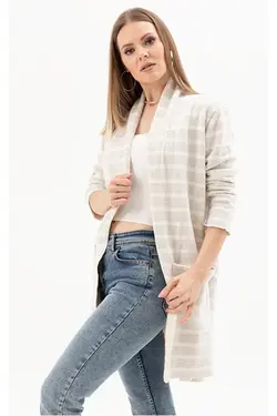 بافتنی جیب دار برند BUMU کد 1649289431