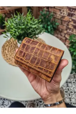 کیف پول زنانه 660100% اصل چرم جا کارتی برند Visso leather کد 1649449566