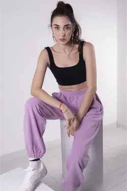 شلوار راحتی جیب دار پلار کشی پاچه نیلی مردانه زنانه برند Vatkalimon کد 1649480288