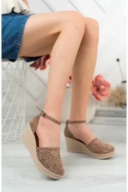 کفش لژدار بافتنی شتری برند epaavm کد 1649469668