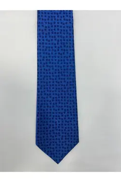 کراوات طرح‎دار آبی برند Castelli کد 1649612732