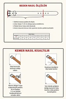 کمربند چرم اسپرت شلوار جین طرح‎دار قهوه ای مردانه 100% اصل سانتی متر برند Parscraft کد 1649611027