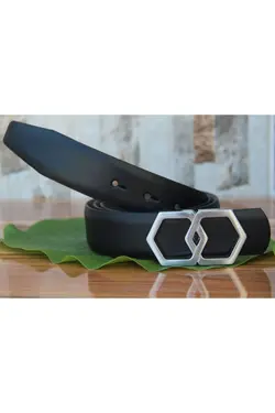 کمربند دار چرم مصنوعی مشکی برند ZEKTON کد 1649609647