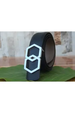 کمربند دار چرم مصنوعی مشکی برند ZEKTON کد 1649609647