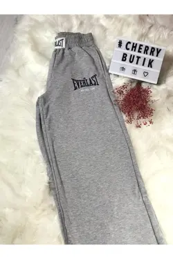 لباس راحتی فصلی دور کمر بلند پاچه گشاد طوسی زنانه برند Cherry Butiks کد 1649608988