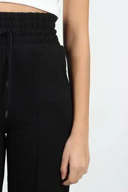 شلوار راحتی دور کمر بلند دوخت جلو زنانه برند Neylim کد 1649608156