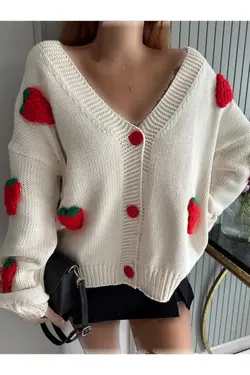 بافتنی قلاب دوزی شده برند Chamakh Butik کد 1703942180
