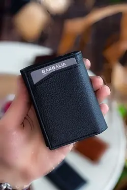 کیف پول جا کارتی مشکی برند Garbalia کد 1703926475